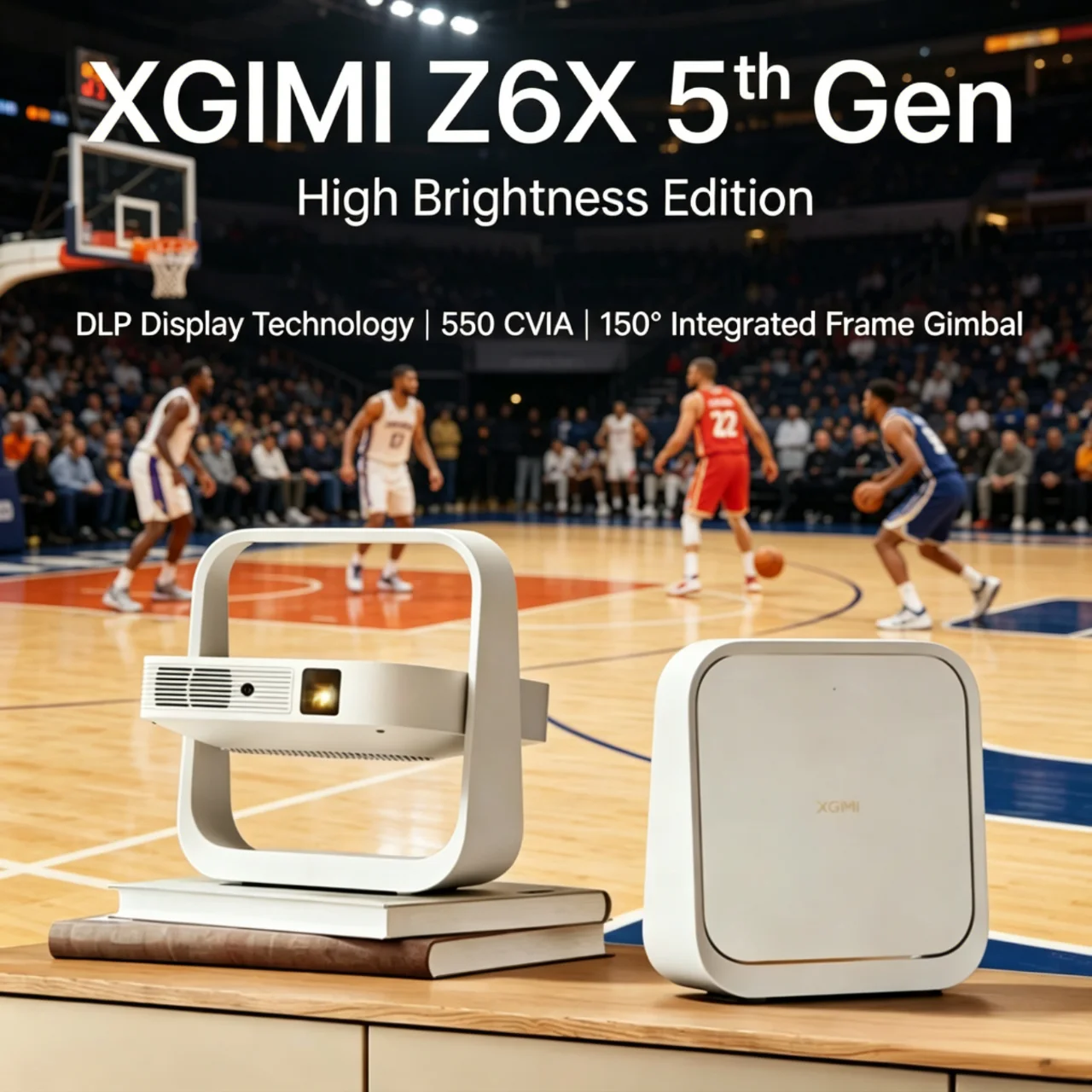XGIMI Z6X 5th Generation High Brightness 1080P PTZ Projector 550CVIA Lumen Automatic Trapezoidal Correction Home Cinema
XGIMI Z6X 5th Generation High Brightness 1080P PTZ Projector 550CVIA Lumen Automatic Trapezoidal Correction Home Cinema