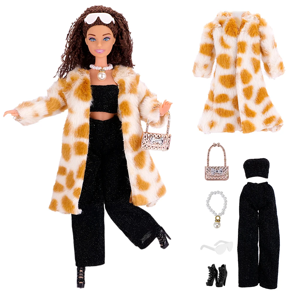 1 Set Long Sleeve Coat 30 CM Doll Clothes Shoes Bag Soft Fur Plush Coat Dress Winter Doll Clothes Dolls Accessories Kids Toy
1 Set Long Sleeve Coat 30 CM Doll Clothes Shoes Bag Soft Fur Plush Coat Dress Winter Doll Clothes Dolls Accessories Kids Toy