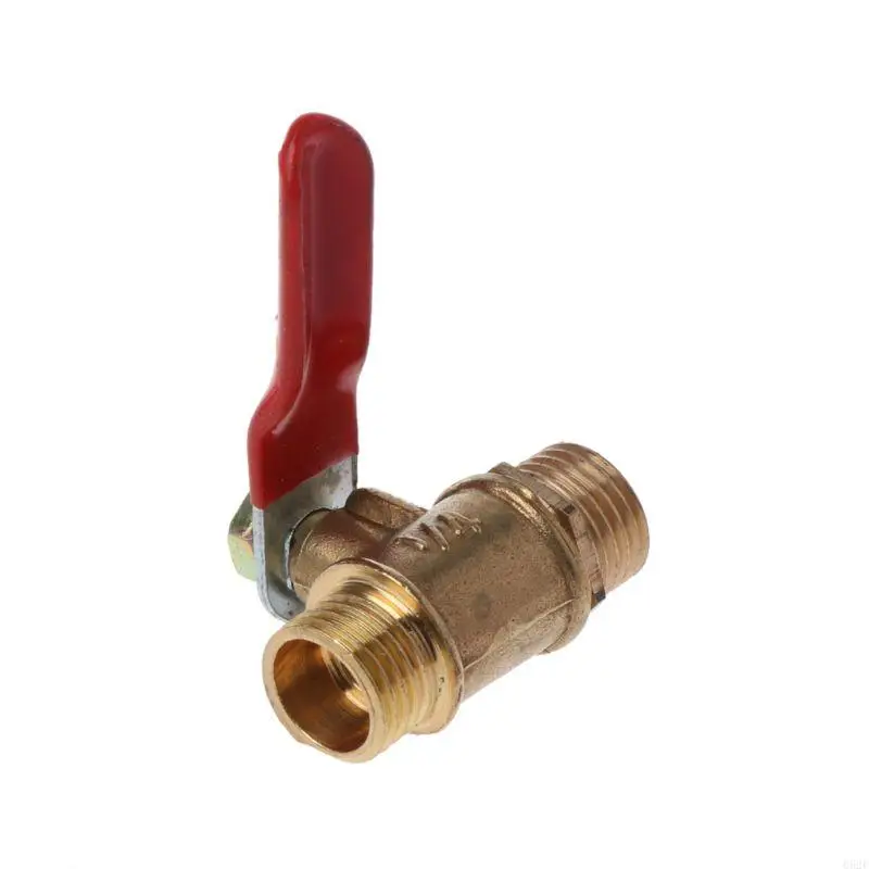 652F 1/4" Ball for Male to Male Pipe BSP Brass Ball for Shut Off with Red Lever Handle for Water Oil and
652F 1/4" Ball for Male to Male Pipe BSP Brass Ball for Shut Off with Red Lever Handle for Water Oil and