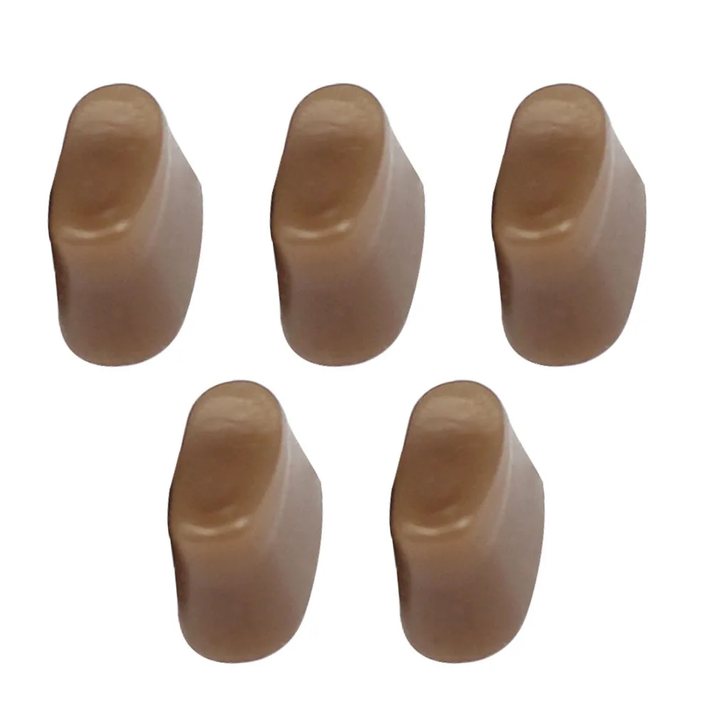 5pcs Mute Pads Colloid Material Smooth Replacement Flute Button Mats For Flute Accessories Maintenance Tools Instrument Parts