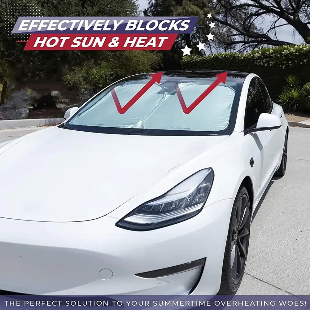 Car Sunshade Front Windshield Titanium Silver Thickened Shade Cover Foldable Sun Shade Interior UV Protection Accessories
Car Sunshade Front Windshield Titanium Silver Thickened Shade Cover Foldable Sun Shade Interior UV Protection Accessories