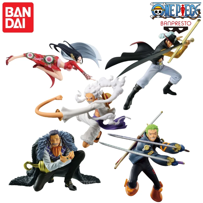 In Stock Bandai Banpresto Original One Piece Brc Luffy Zoro Dracule Mihawk Hancock Sir Crocodile Model Doll Brand New Boxed
In Stock Bandai Banpresto Original One Piece Brc Luffy Zoro Dracule Mihawk Hancock Sir Crocodile Model Doll Brand New Boxed