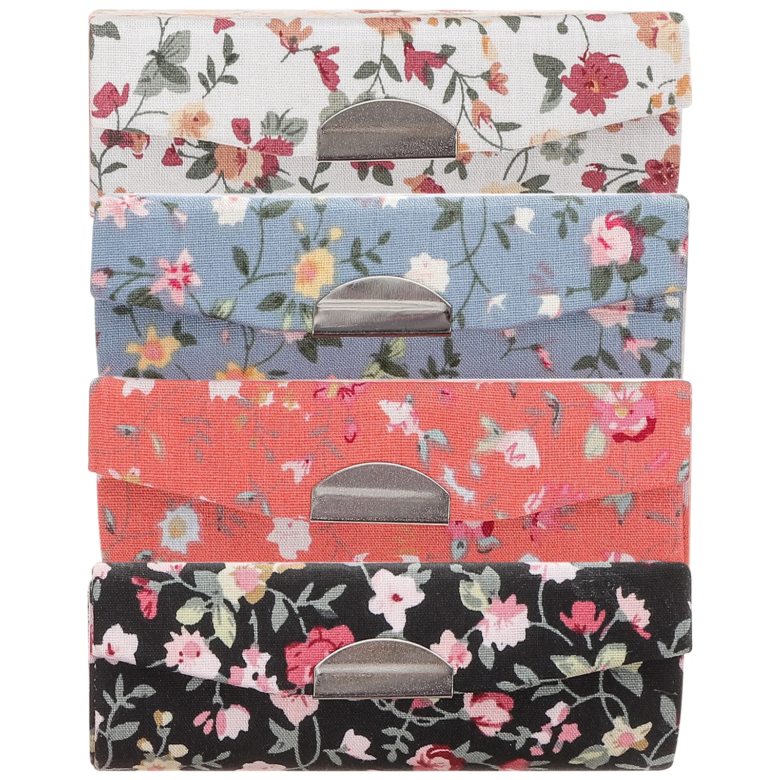 4 Pcs Jewelry Box Vintage Lipstick Storage Holder Portable Small Case with Mirror Elegant Floral Design for Travel Party
4 Pcs Jewelry Box Vintage Lipstick Storage Holder Portable Small Case with Mirror Elegant Floral Design for Travel Party