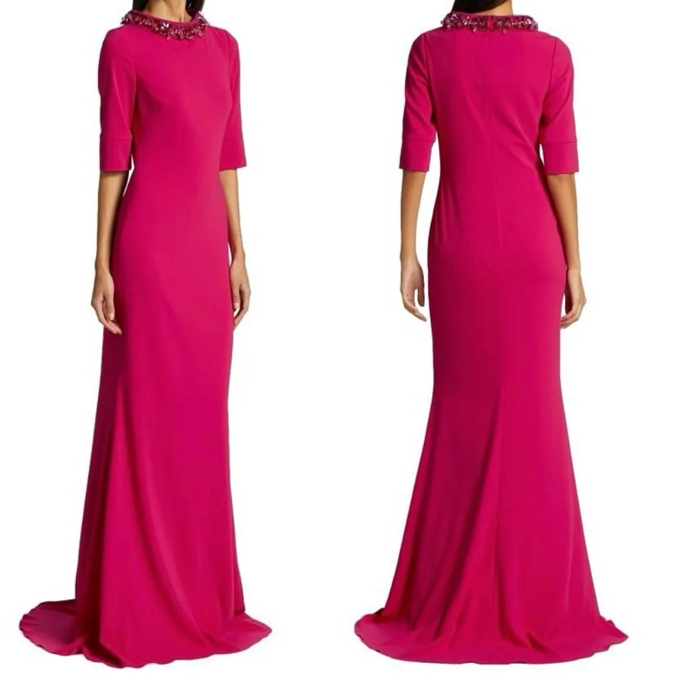 Customized Sparkle Jersey Pleat Sequined Mermaid Scoop Neck Long Dresses Bespoke Occasion Celebrity High Quality
Customized Sparkle Jersey Pleat Sequined Mermaid Scoop Neck Long Dresses Bespoke Occasion Celebrity High Quality