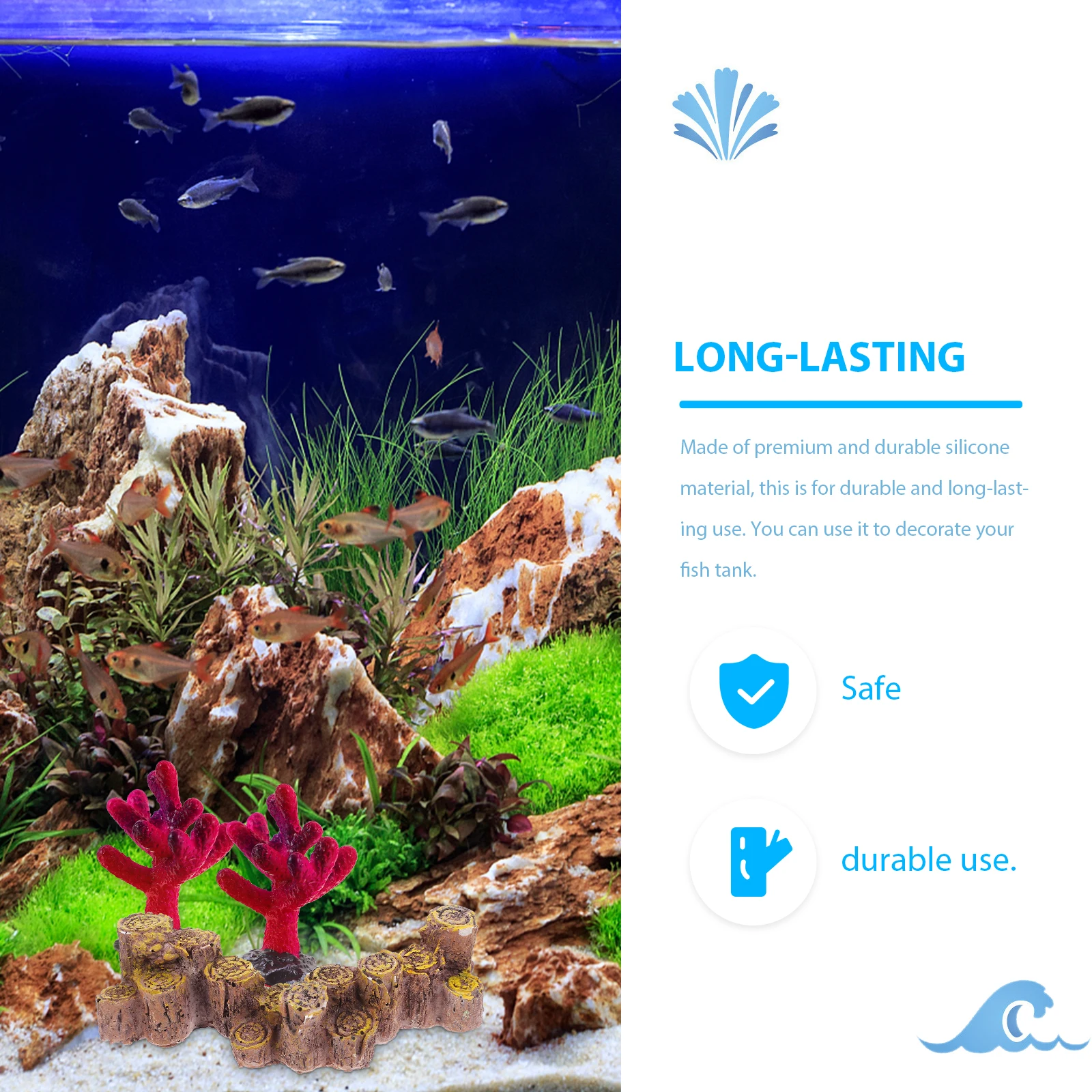 3pcs Simulated Coral Aquarium Ornament Lifelike Resin Fish Tank Decoration Red Home Office Craft Figurine Sea Resin Ornament
3pcs Simulated Coral Aquarium Ornament Lifelike Resin Fish Tank Decoration Red Home Office Craft Figurine Sea Resin Ornament