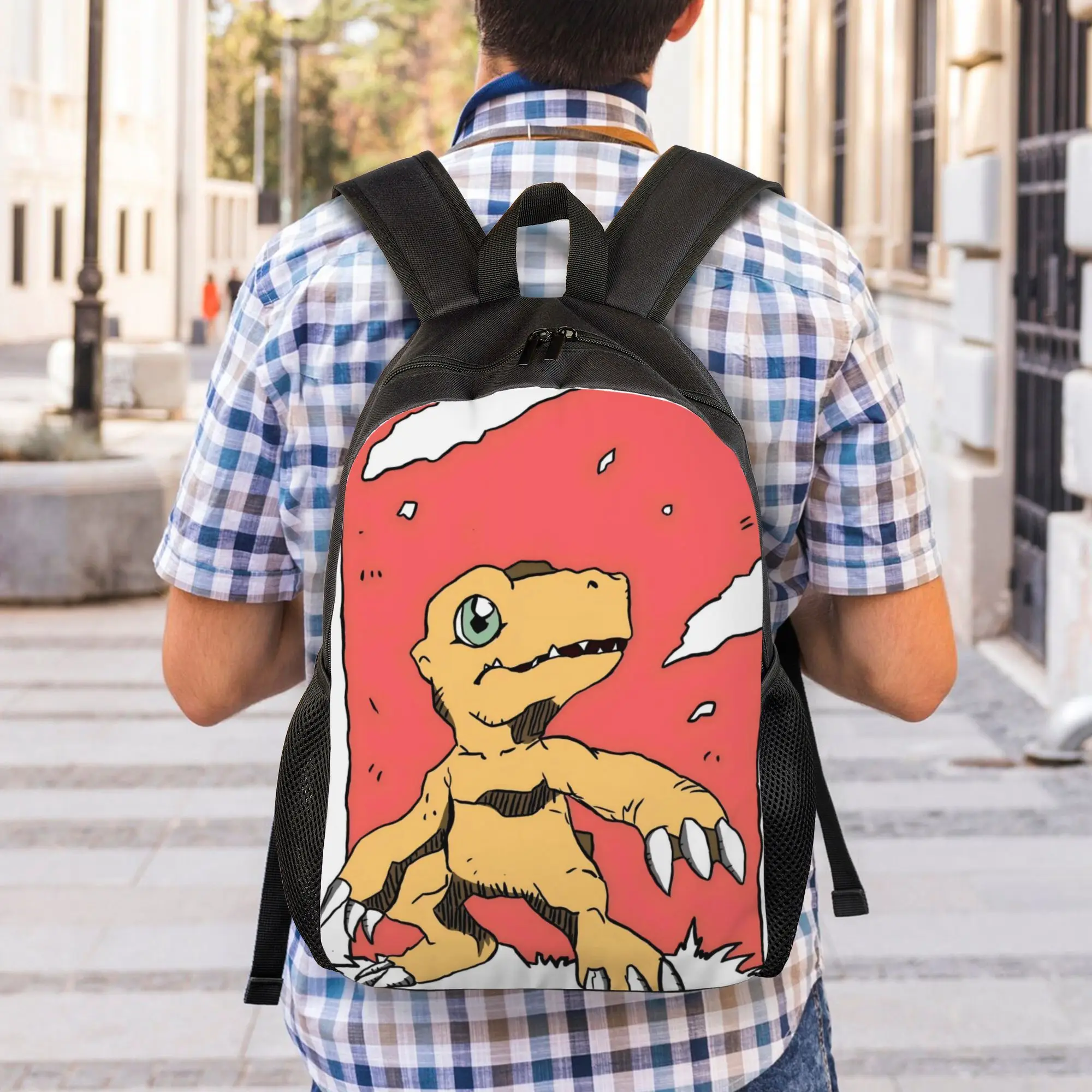 Back to school season Casual Agumon 2 Storage Bag BANDAI Digimon For Men Women Daypack Backpack
Back to school season Casual Agumon 2 Storage Bag BANDAI Digimon For Men Women Daypack Backpack