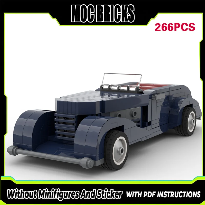 Конструктор MOC «Гоночный автомобиль» 812: Ретро-кабриолет, модульная технология, подарки, праздничный набор для сборки, детские игрушки
Конструктор MOC «Гоночный автомобиль» 812: Ретро-кабриолет, модульная технология, подарки, праздничный набор для сборки, детские игрушки