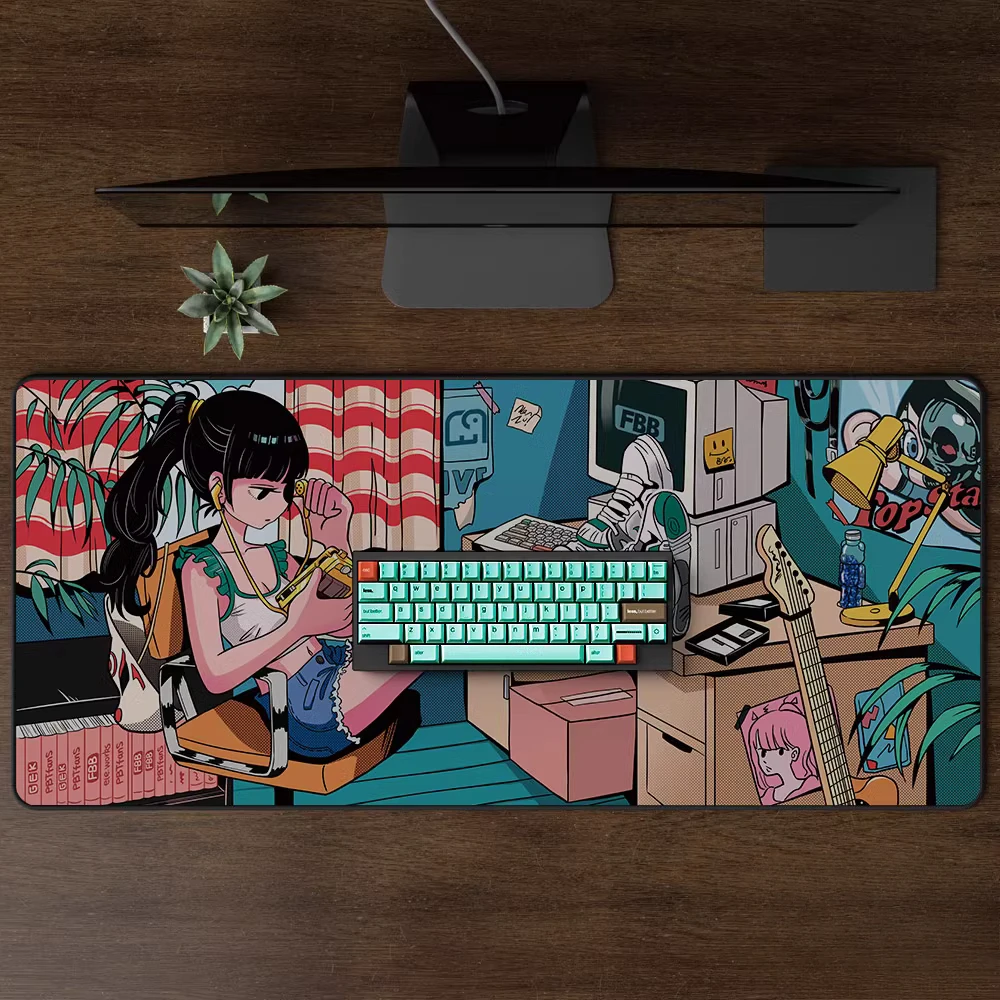 Retro girl mouse pad oversized e-sports game desktop desktop office mat two-dimensional
Retro girl mouse pad oversized e-sports game desktop desktop office mat two-dimensional