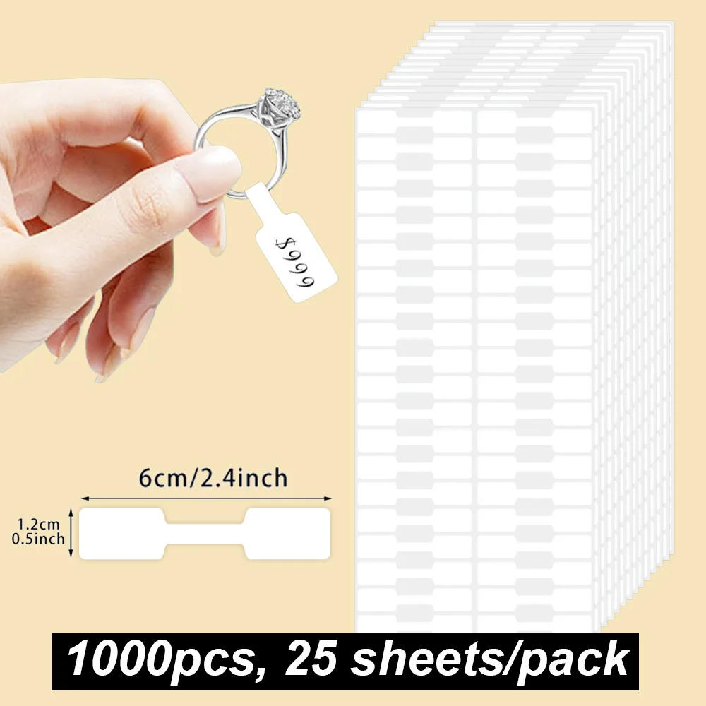 1000pcs/ per Roll Jewelry Price Tags, Office Stickers, Document Seals, Office Supplies Stickers
1000pcs/ per Roll Jewelry Price Tags, Office Stickers, Document Seals, Office Supplies Stickers