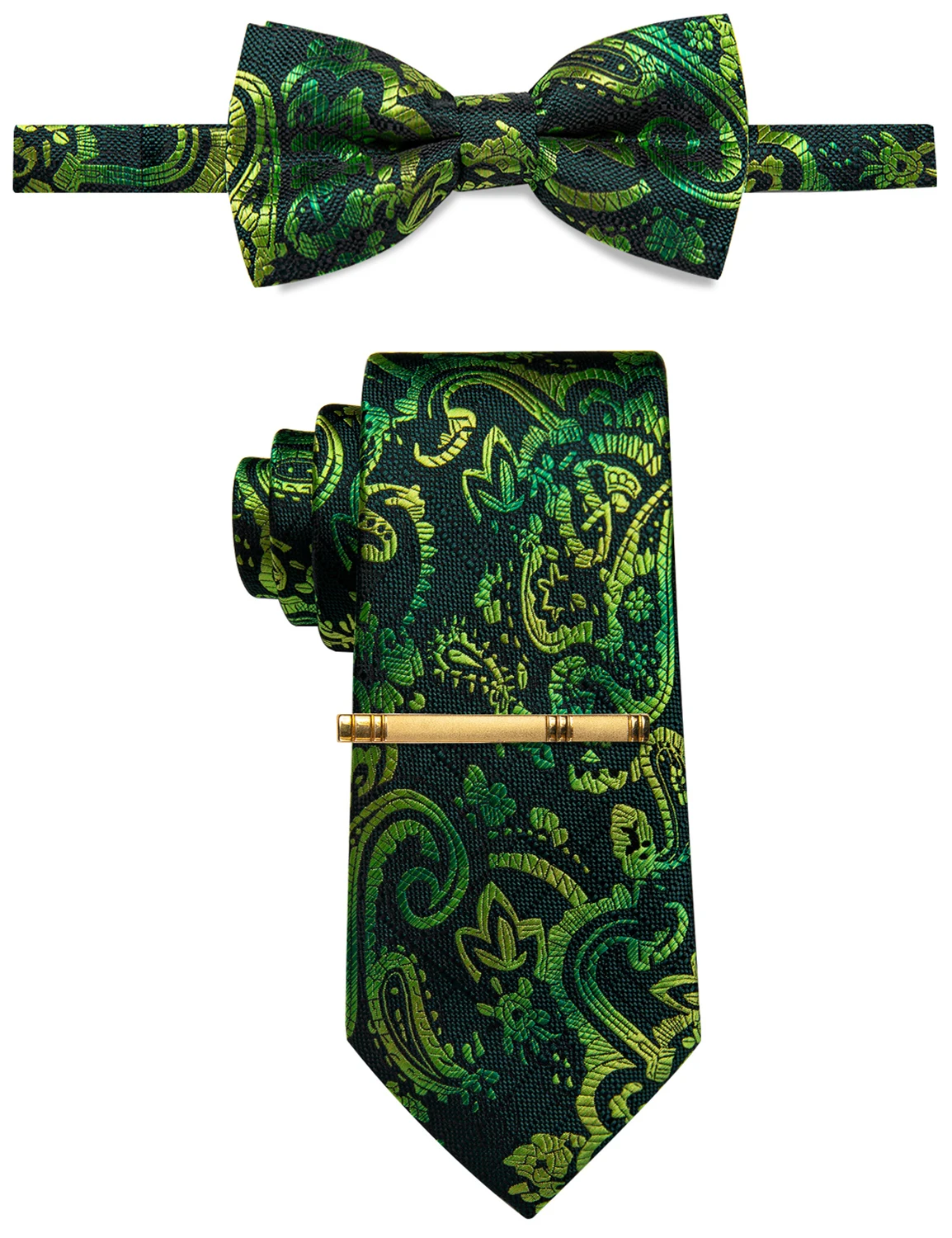 Retro Green Black Men Neck Tie Paisley Bowtie Set Fashion Luxury Silk Tie for Man Wedding Shirt Accessories Butterfly Knot Gifts
Retro Green Black Men Neck Tie Paisley Bowtie Set Fashion Luxury Silk Tie for Man Wedding Shirt Accessories Butterfly Knot Gifts