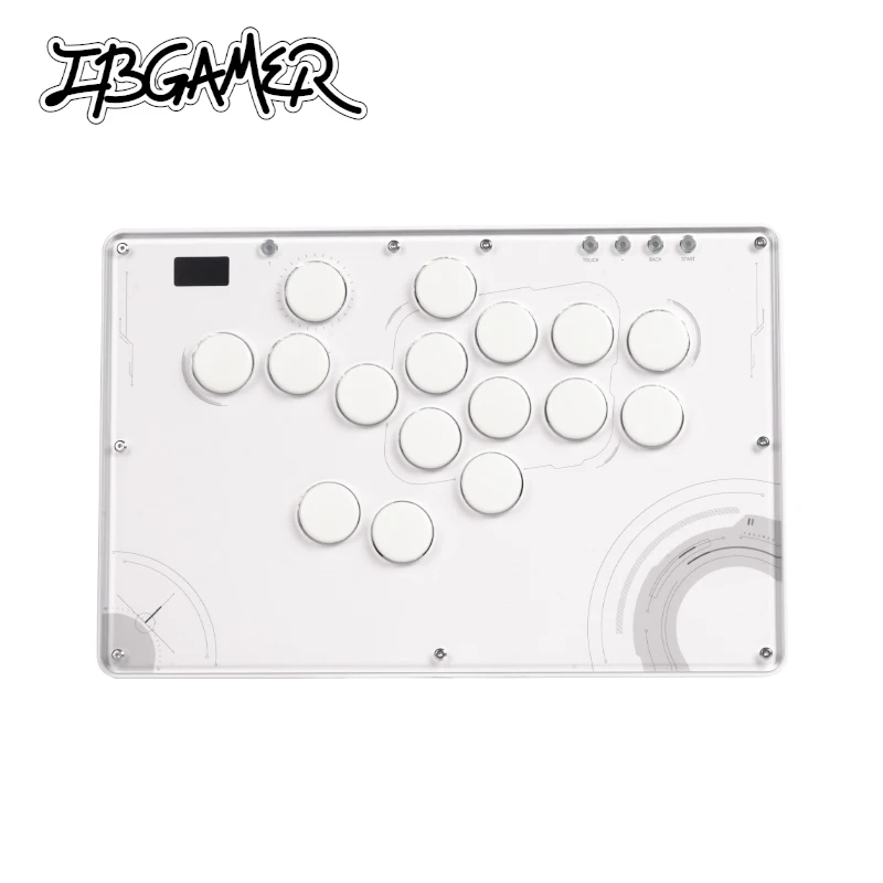 Игровой контроллер TBGamer V16 Future White без рычагов, RGB, с низкопрофильными переключателями 1.2 мм, двойная раскладка для прыжков, для PS5, ПК, Steam Deck, SF6
Игровой контроллер TBGamer V16 Future White без рычагов, RGB, с низкопрофильными переключателями 1.2 мм, двойная раскладка для прыжков, для PS5, ПК, Steam Deck, SF6