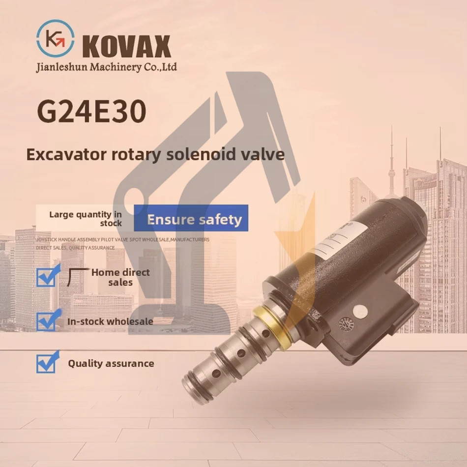 KOVAX 116-3526 KWE5K-31/G24E30 excavator rotary solenoid valve E320A E320C
KOVAX 116-3526 KWE5K-31/G24E30 excavator rotary solenoid valve E320A E320C