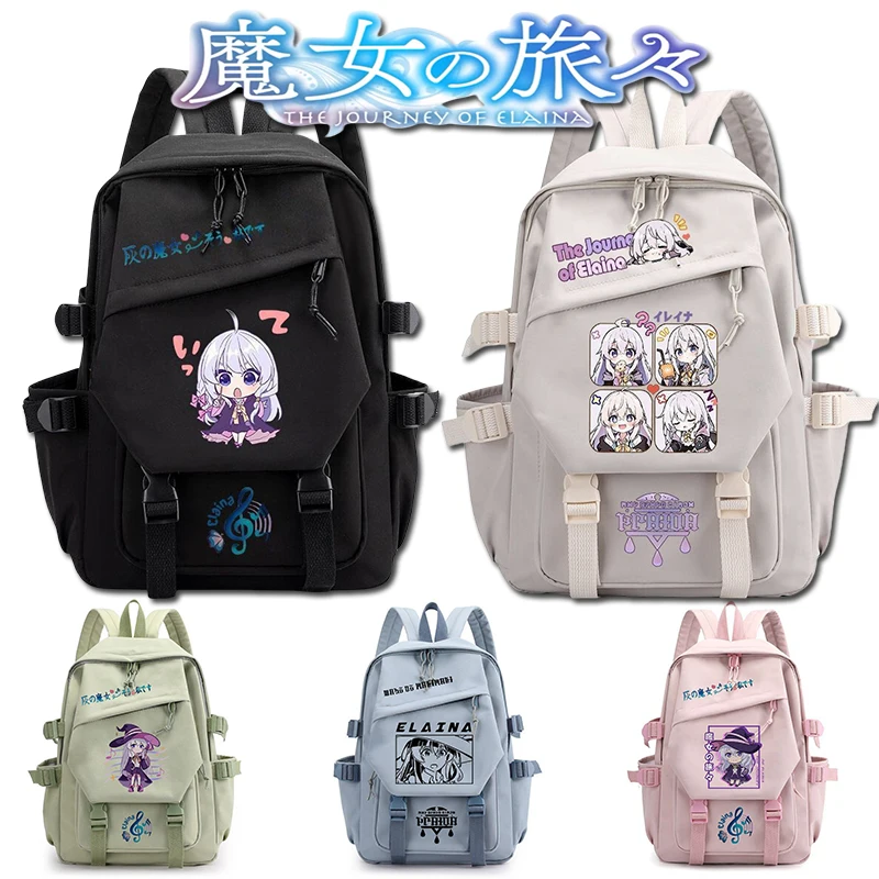 New Cartoon Animation The Journey of Elaina Elementary and Middle School Students Schoolbag Large Capacity Travel Shoulder Bag
New Cartoon Animation The Journey of Elaina Elementary and Middle School Students Schoolbag Large Capacity Travel Shoulder Bag