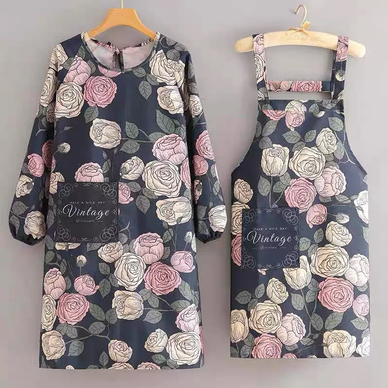 New Arrival Kitchen Household Apron Durable Fabric Oilproof Stainproof Cooking Apron
New Arrival Kitchen Household Apron Durable Fabric Oilproof Stainproof Cooking Apron