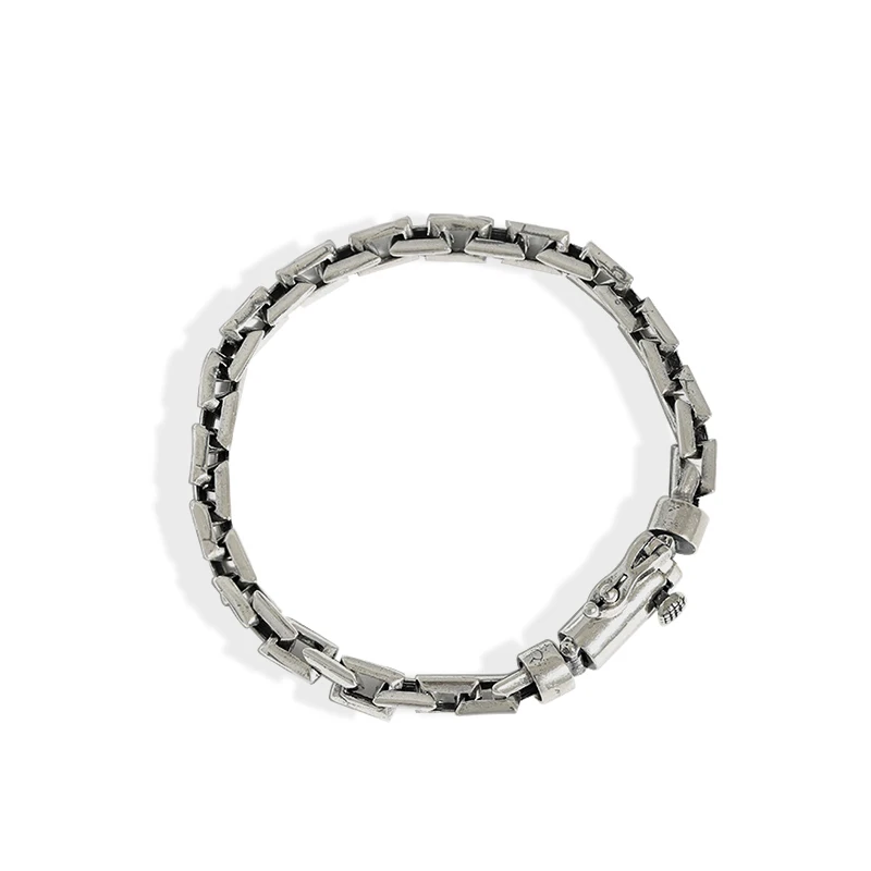 Vintage Geometry Bracelet For Women Gift Solid 925 Sterling Silver Precious Jewelry
Vintage Geometry Bracelet For Women Gift Solid 925 Sterling Silver Precious Jewelry