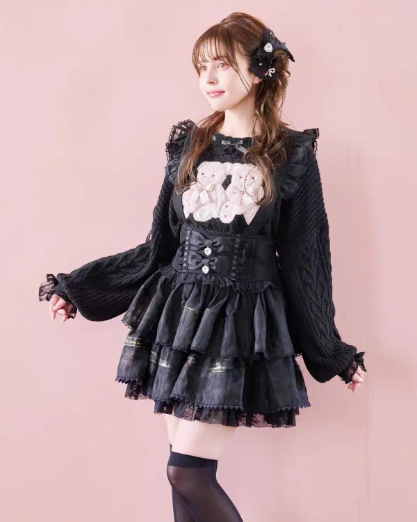 Cute High Waist Removable Strap Dress Liz Japanese Style Quantitative Production Lace 8865 Patchwork Sweet Lolita Skirt
Cute High Waist Removable Strap Dress Liz Japanese Style Quantitative Production Lace 8865 Patchwork Sweet Lolita Skirt