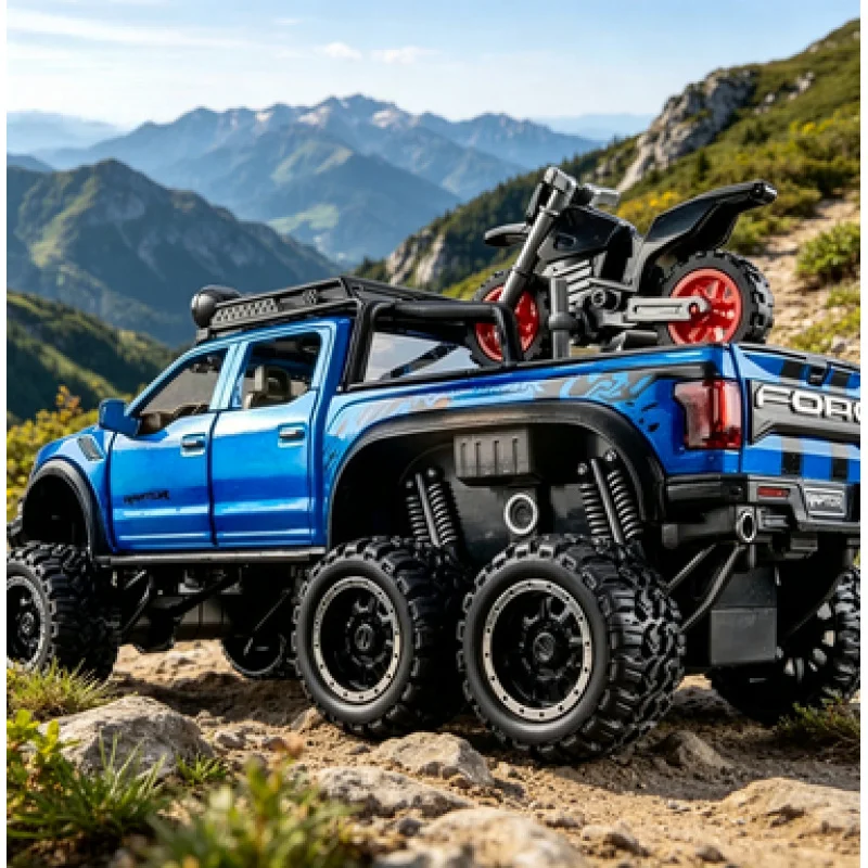 Collection CHEHZI 1:24 F150 Off-Road Vehicle Alloy Model Children's Toy Pickup Truck Gift Die-Casting Alloy Car Model
Collection CHEHZI 1:24 F150 Off-Road Vehicle Alloy Model Children's Toy Pickup Truck Gift Die-Casting Alloy Car Model