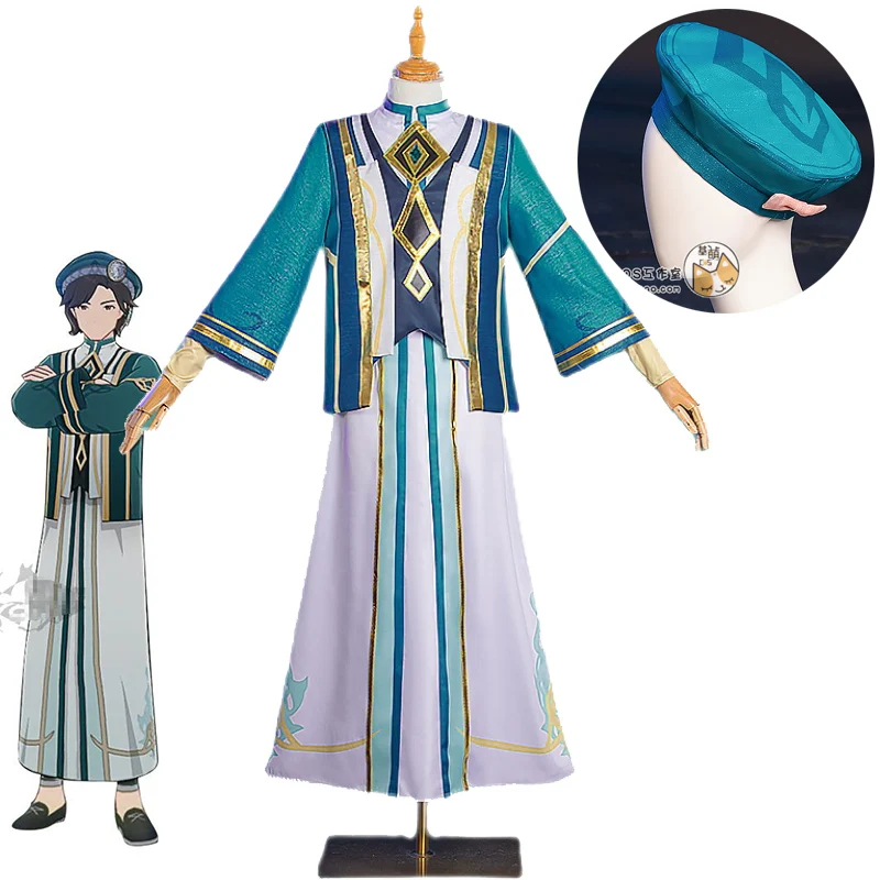 Genshin Impact The Akademiya Uniform Game Suit Dress Cosplay Costume Halloween Party Outfit For Men Women Hat Prop
Genshin Impact The Akademiya Uniform Game Suit Dress Cosplay Costume Halloween Party Outfit For Men Women Hat Prop