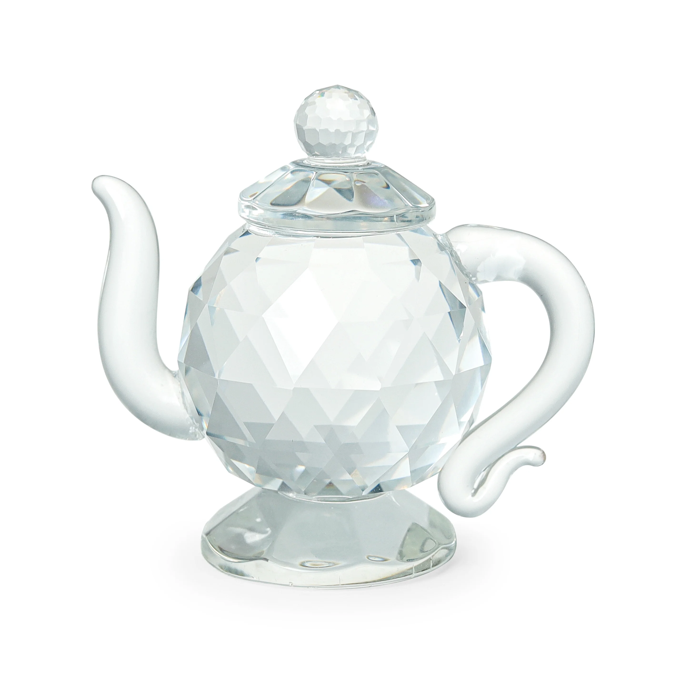 Clear Crystal Teapot Figurines Collectible Paperweight 1.7Inch Glass Teapot Ornament Office Decor Gift
Clear Crystal Teapot Figurines Collectible Paperweight 1.7Inch Glass Teapot Ornament Office Decor Gift
