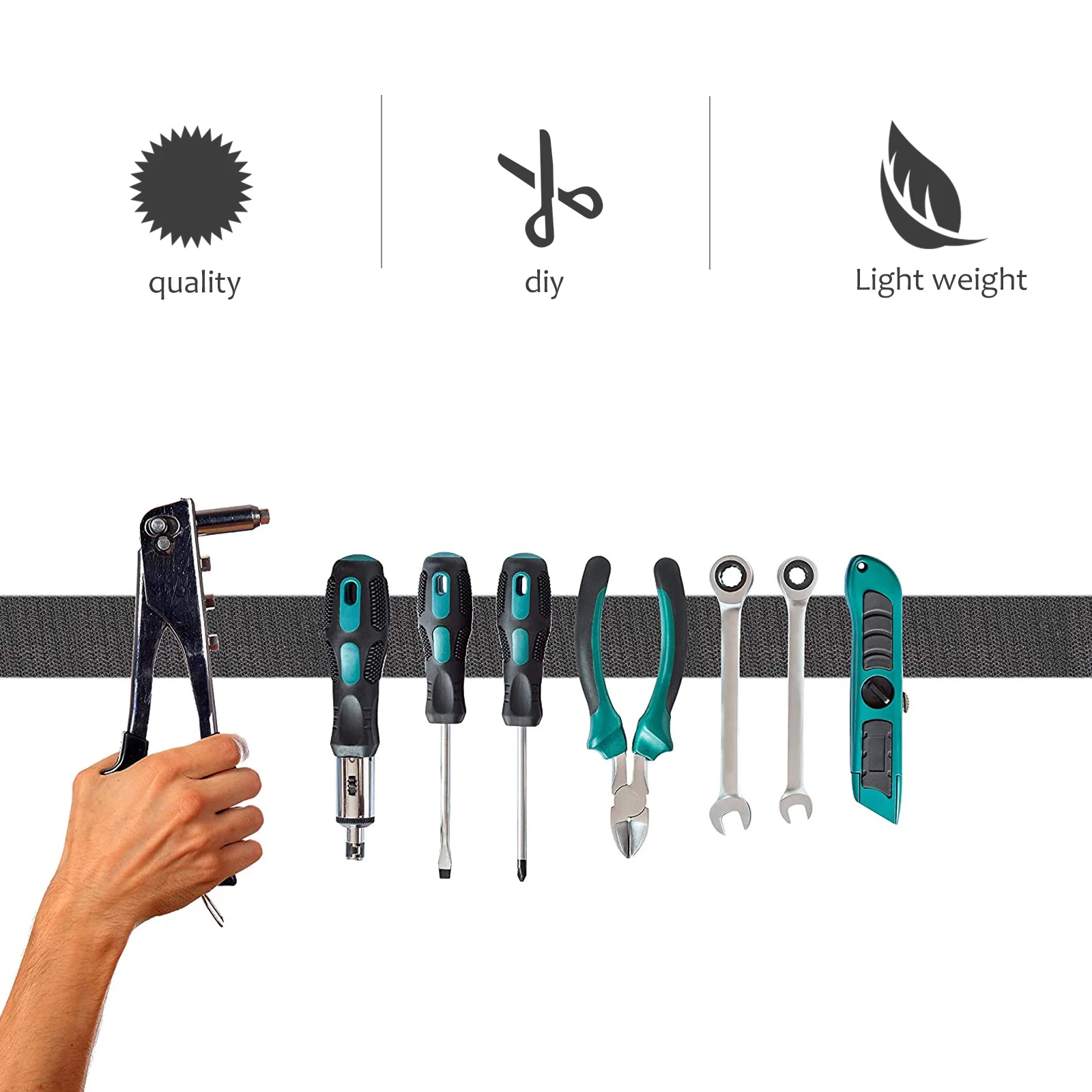 100Pcs High Quality Hook and Loop Strip Adhesive Tape Strong Load Bearing Fixing Storage and DIY Application Hook Loop Belt
100Pcs High Quality Hook and Loop Strip Adhesive Tape Strong Load Bearing Fixing Storage and DIY Application Hook Loop Belt