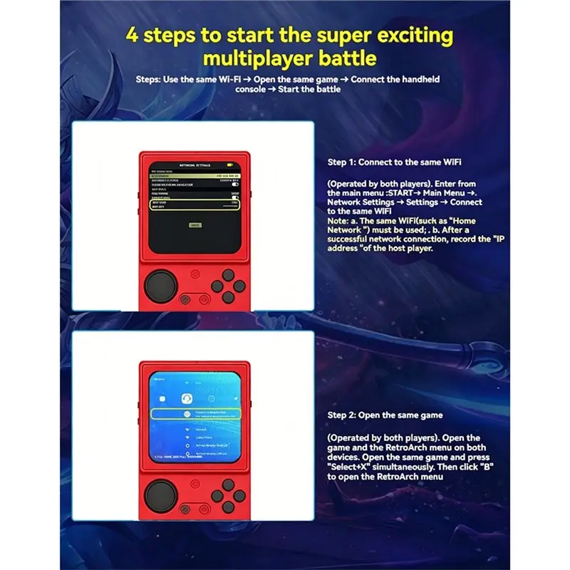 ~【On Sale】Retro 4Inch Handheld Game Console R36T MAX Portable Wifi Pocket Video Player Emulator System 25+ Emulation Support
~【On Sale】Retro 4Inch Handheld Game Console R36T MAX Portable Wifi Pocket Video Player Emulator System 25+ Emulation Support
