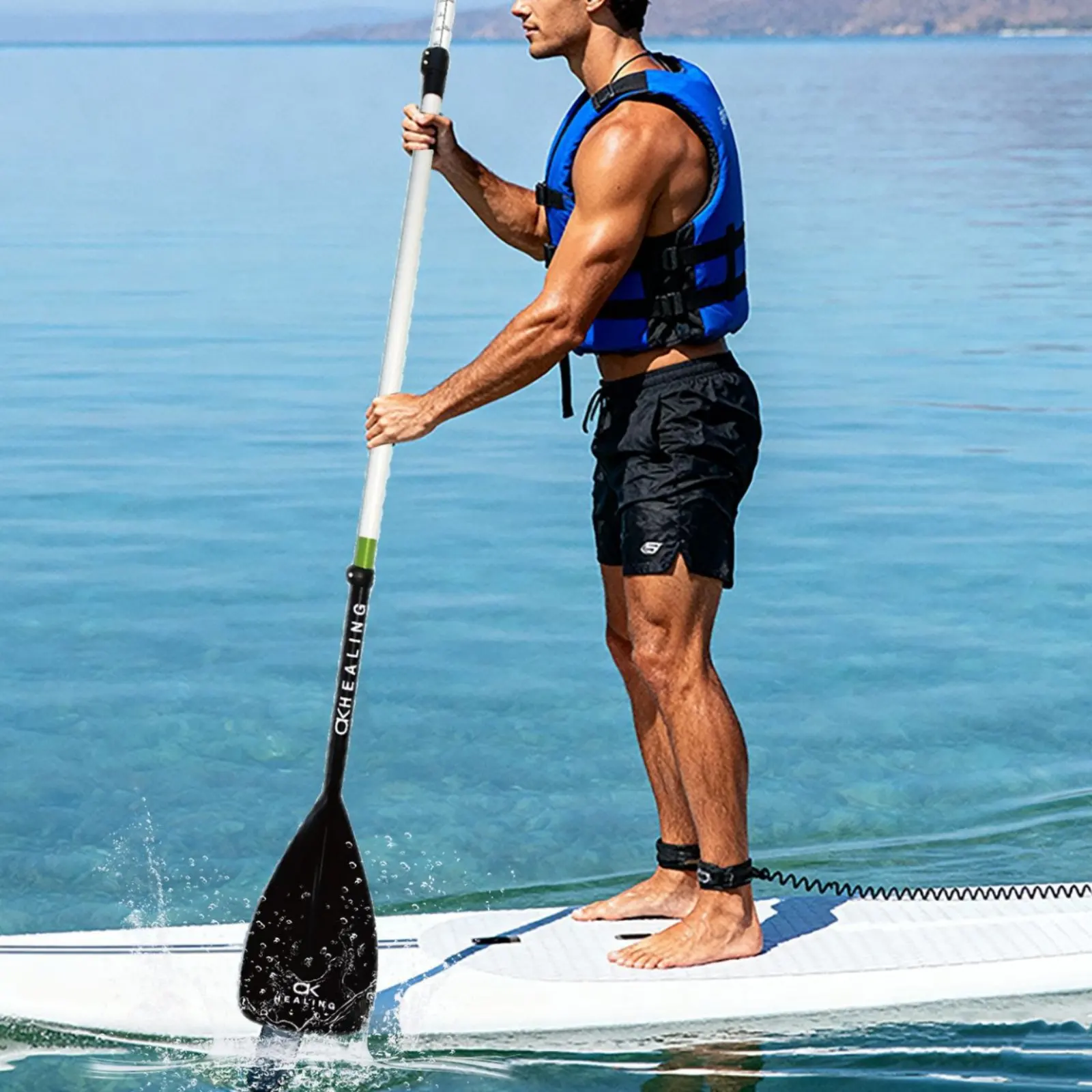 Detachable 3-Piece Paddle Foldable 3 Piece Kayak Paddle Rowing Tool Anti-Slip Handle Water Sports Gear Corrosion-Resistant
Detachable 3-Piece Paddle Foldable 3 Piece Kayak Paddle Rowing Tool Anti-Slip Handle Water Sports Gear Corrosion-Resistant