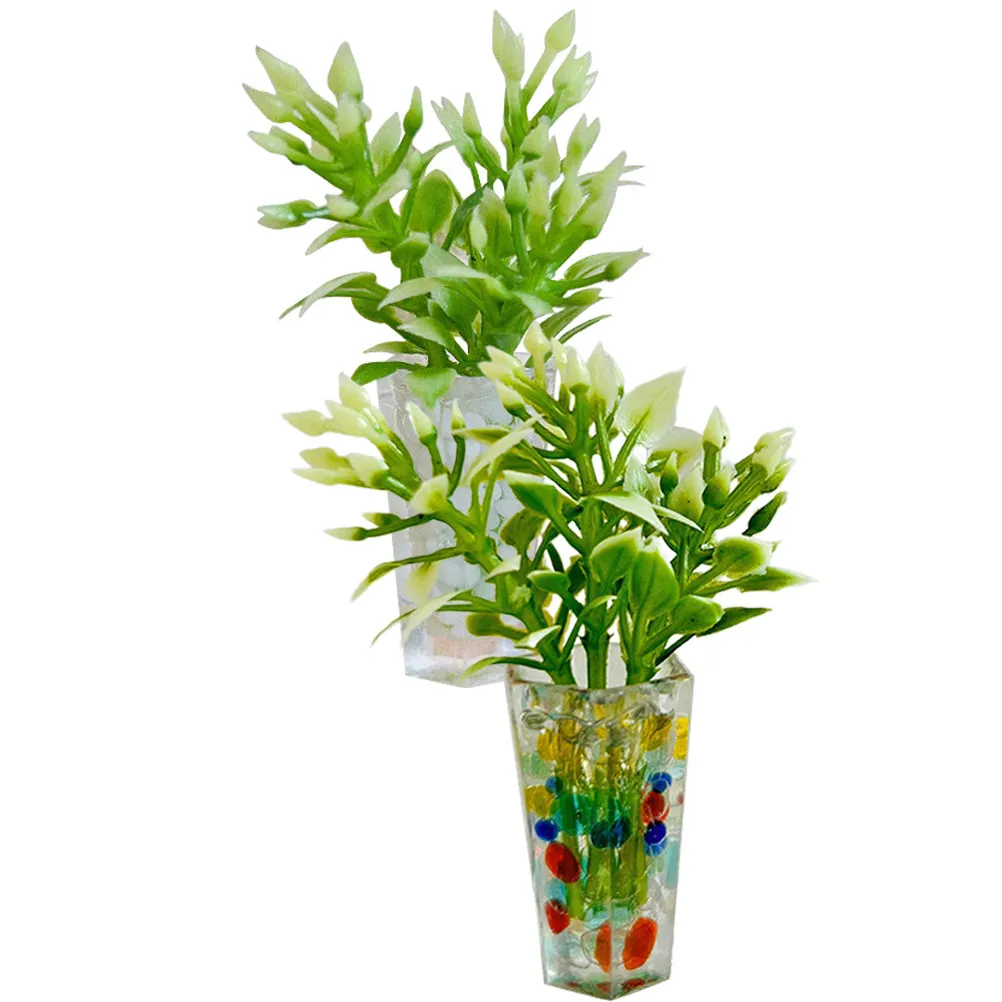 2Pcs Miniature Simulation Bonsai Resin Potted Plant Small Decorative Greenery Ornament for Home Office Decor Miniature Plant
2Pcs Miniature Simulation Bonsai Resin Potted Plant Small Decorative Greenery Ornament for Home Office Decor Miniature Plant
