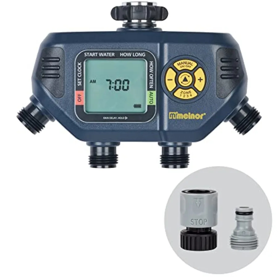 4 Zone Digital Timer Black Yellow for Home Automation Smart Control with Precise Timing and Durable Construction
4 Zone Digital Timer Black Yellow for Home Automation Smart Control with Precise Timing and Durable Construction