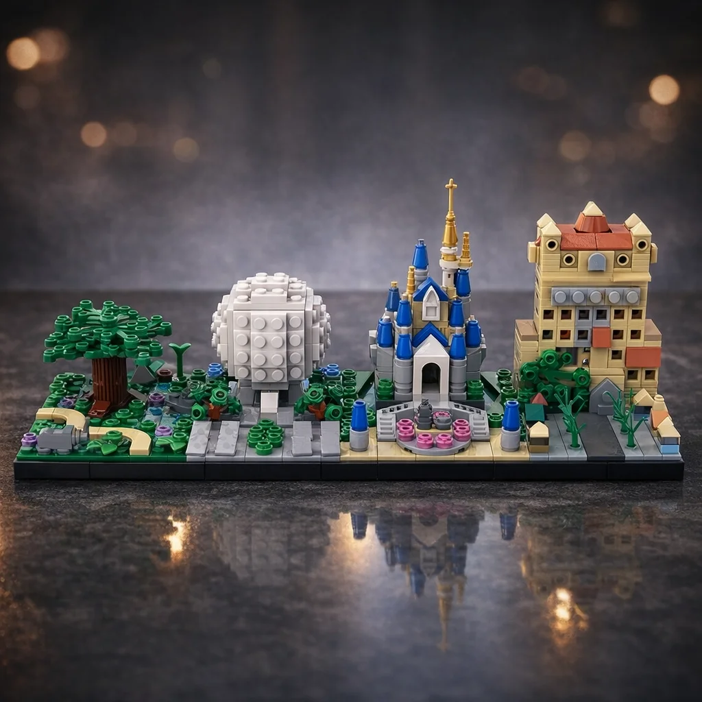 Dream Fantasy Skyline Micro Building Blocks Street Scene Mini Architecture City Model Creative Display Gift
Dream Fantasy Skyline Micro Building Blocks Street Scene Mini Architecture City Model Creative Display Gift