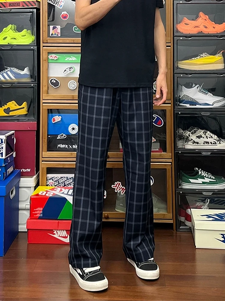 Мужские летние тонкие брюки в американском ретро-стиле, слегка расклешенные, прямого кроя, повседневные, свободные, удобные, прямые брюки-трубы
Мужские летние тонкие брюки в американском ретро-стиле, слегка расклешенные, прямого кроя, повседневные, свободные, удобные, прямые брюки-трубы