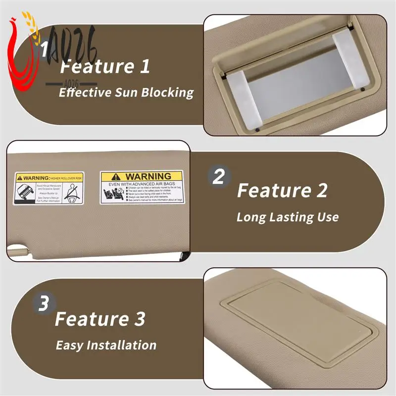 A026-Sun Visor Assy Sun Protection Sun Shielding Visor For Honda CR-V CRV 2017 2018-2022
A026-Sun Visor Assy Sun Protection Sun Shielding Visor For Honda CR-V CRV 2017 2018-2022