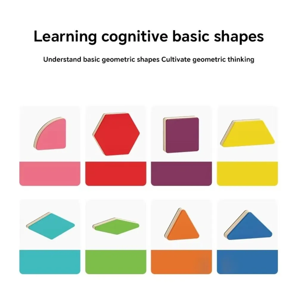 Деревянная магнитная головоломка Танграм для начальной школы, уровень развития мозга, геометрический строительный блок, раннее обучение детей
Деревянная магнитная головоломка Танграм для начальной школы, уровень развития мозга, геометрический строительный блок, раннее обучение детей