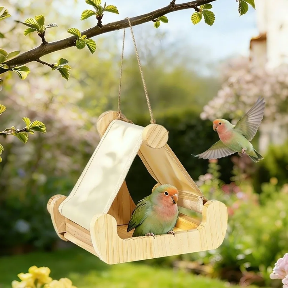 Parrot Swing Nest Hanging Wooden Bird Hammock Hatching Nest Drawer Tray Bird Feeding Station Bite Resistant Parrot House Garden
Parrot Swing Nest Hanging Wooden Bird Hammock Hatching Nest Drawer Tray Bird Feeding Station Bite Resistant Parrot House Garden