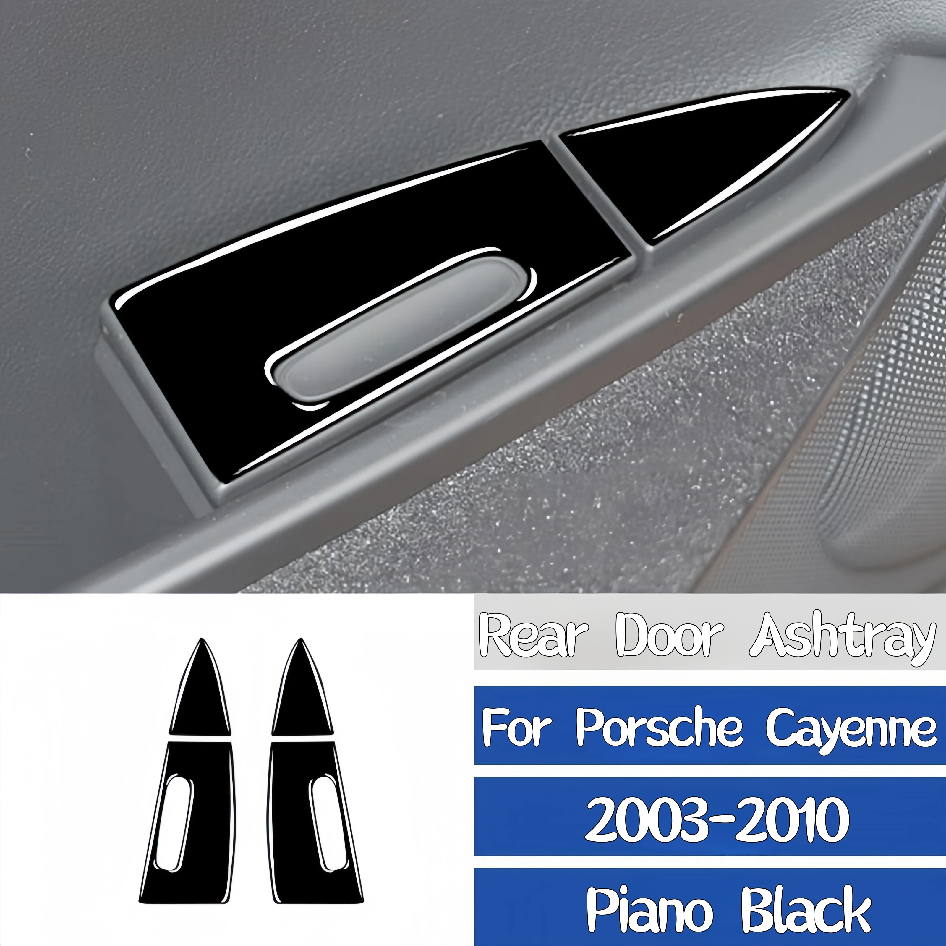 Для Porsche Cayenne 2003-2010 фортепиано черный интерьер автомобиля задняя дверь пепельница панель отделка крышка декоративная наклейка авто зуehör 
Для Porsche Cayenne 2003-2010 фортепиано черный интерьер автомобиля задняя дверь пепельница панель отделка крышка декоративная наклейка авто зуehör