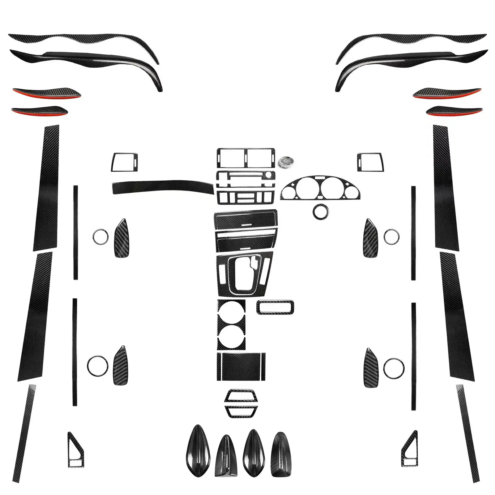 Automotive interior decoration carbon fiber sticker panel Central control gear position For BMW 3 Series E46
Automotive interior decoration carbon fiber sticker panel Central control gear position For BMW 3 Series E46