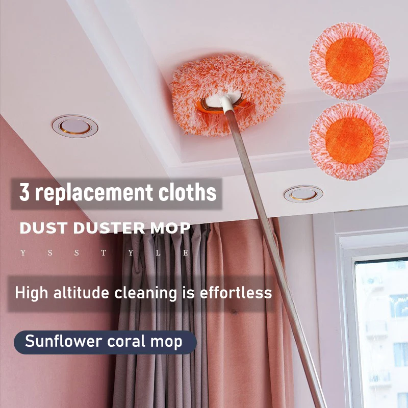 Набор из 4 шт.: стержень 1,5 метра + 3 чистящие крышки. Применимо для потолка, вентиляторов и кондиционеров. Это сухая и влажная швабра для моппин
Набор из 4 шт.: стержень 1,5 метра + 3 чистящие крышки. Применимо для потолка, вентиляторов и кондиционеров. Это сухая и влажная швабра для моппин