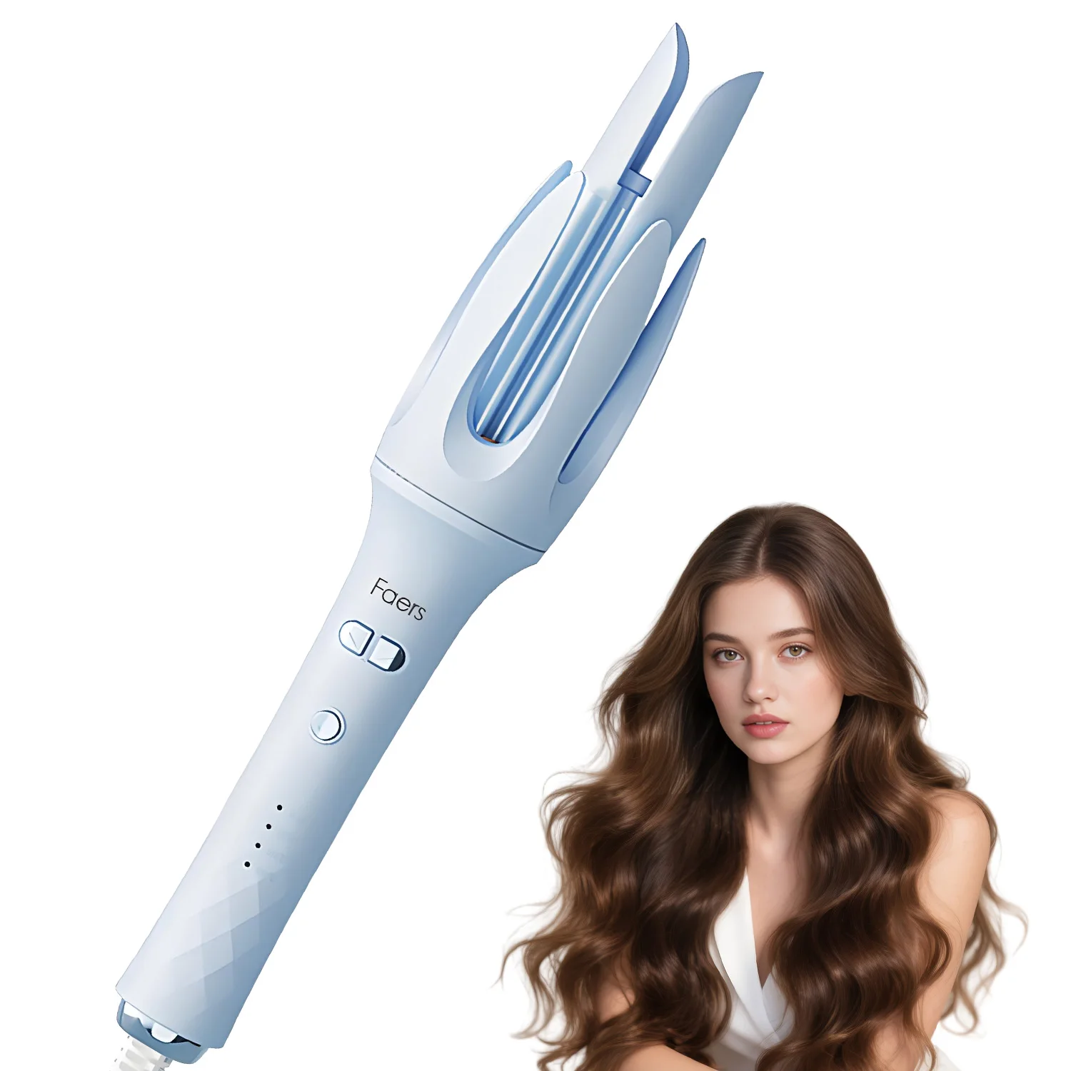 32/28MM Automatic Curling Iron Hair Curler with 3 Temperature Adjust Anti-Scald Anti-Tangle Auto Rotating Curling Wand
32/28MM Automatic Curling Iron Hair Curler with 3 Temperature Adjust Anti-Scald Anti-Tangle Auto Rotating Curling Wand