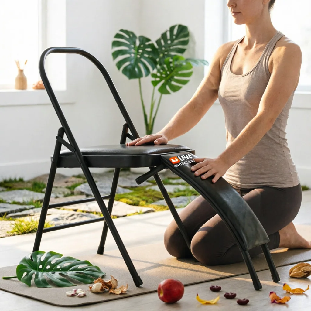 Folding Exercise Chair PU Leather Padded Exercise Chair Fitness Gear Space-Saving Comfortable Padding
Folding Exercise Chair PU Leather Padded Exercise Chair Fitness Gear Space-Saving Comfortable Padding