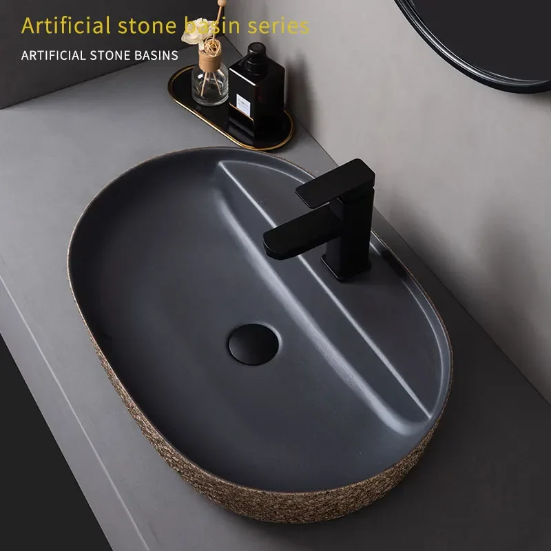 Retro countertop basin Ceramic wash sink Single sink with faucet hole Integrated hotel bathroom Washbasin Commercial
Retro countertop basin Ceramic wash sink Single sink with faucet hole Integrated hotel bathroom Washbasin Commercial