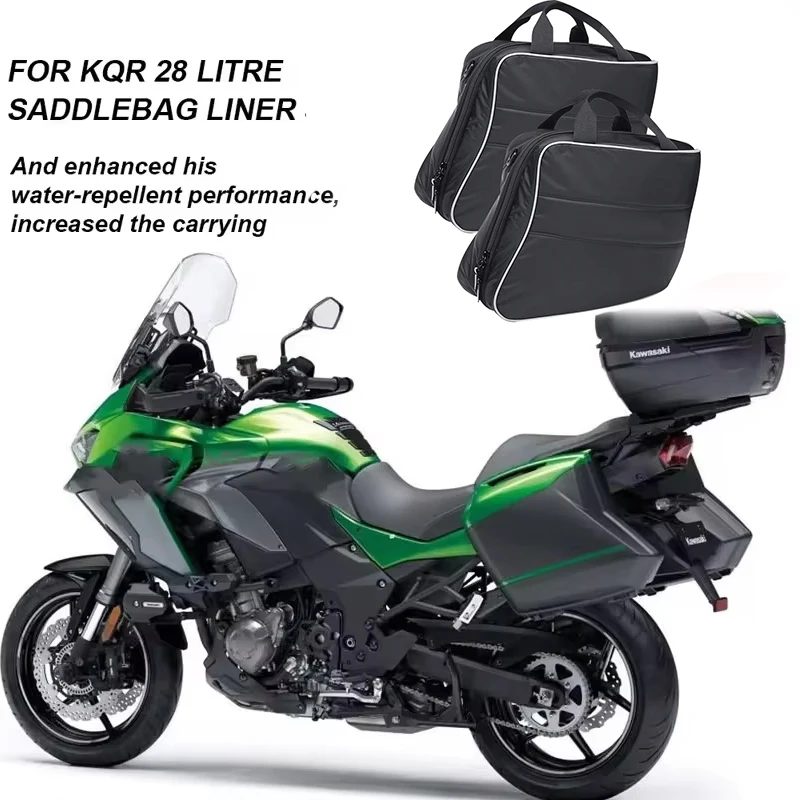 For Kawasaki Versys 1000 650 2015-2021 For KQR 28L Hard Saddlebag Liner Set Saddle Bags Travel Waterproof Trunk Bag luggage bags
For Kawasaki Versys 1000 650 2015-2021 For KQR 28L Hard Saddlebag Liner Set Saddle Bags Travel Waterproof Trunk Bag luggage bags