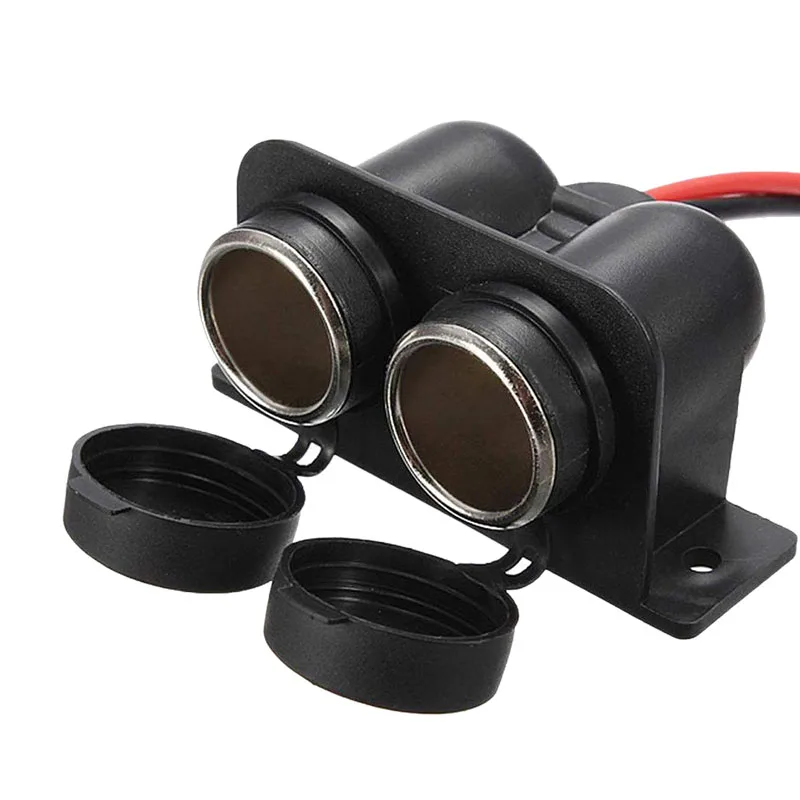Lighter Socket 12V Waterproof Plug Outlet with Wire for Car Motorcycle Scooter Boat ATV Rv
Lighter Socket 12V Waterproof Plug Outlet with Wire for Car Motorcycle Scooter Boat ATV Rv