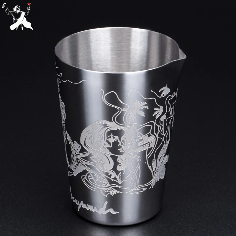 500ml Stainless Steel Stirring Tin Mixing Glass Preferred by Pros and Amateurs Alike, Make Your Own Specialty Cocktails Bar Tool
500ml Stainless Steel Stirring Tin Mixing Glass Preferred by Pros and Amateurs Alike, Make Your Own Specialty Cocktails Bar Tool