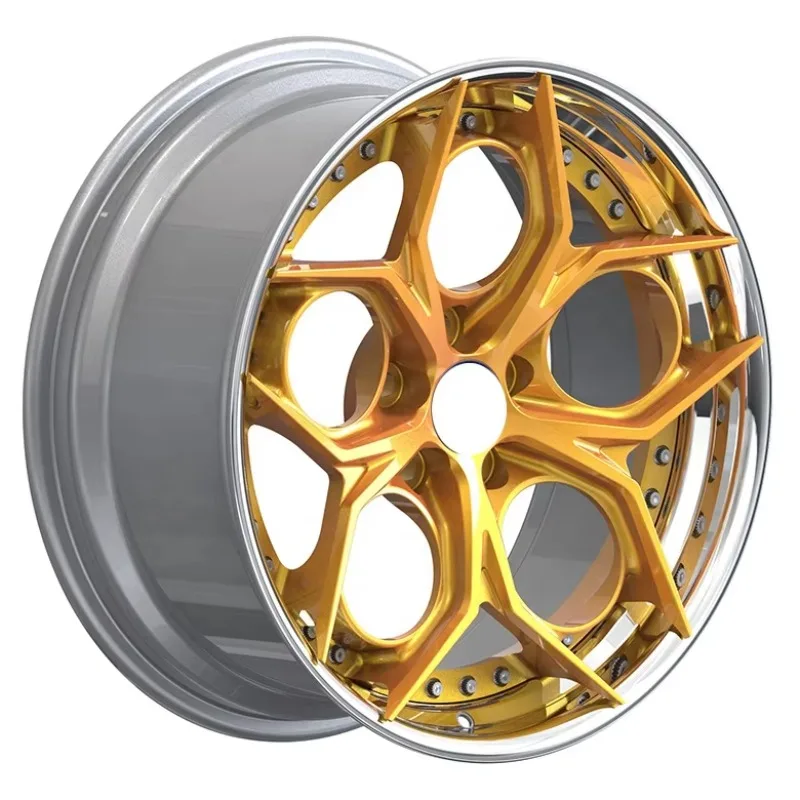 Factory Customized High-quality Aluminum Alloy Two-piece Forged Automobile Wheels
Factory Customized High-quality Aluminum Alloy Two-piece Forged Automobile Wheels