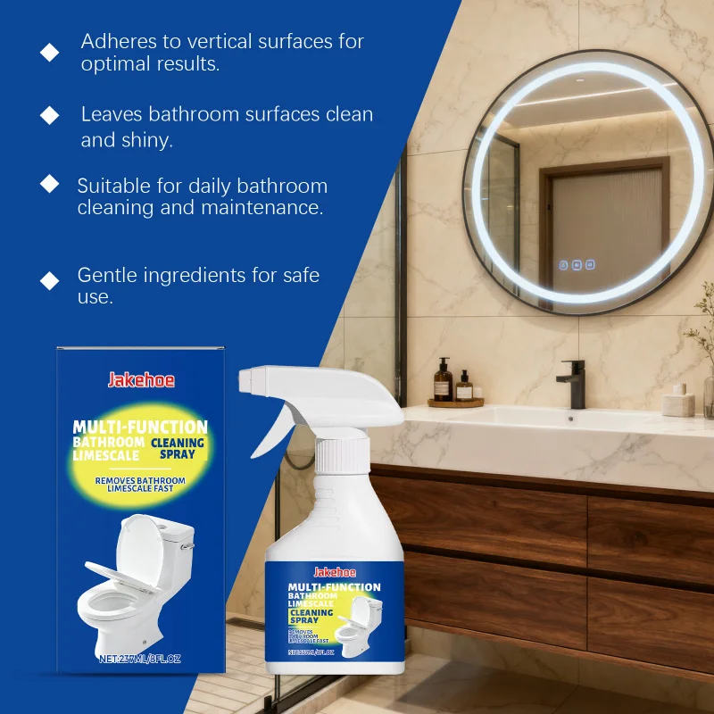 JAKEHOE Multifunctional Cleaning Spray For Bathroom Living Room Wall Glass Stains Dirt Polishing
JAKEHOE Multifunctional Cleaning Spray For Bathroom Living Room Wall Glass Stains Dirt Polishing