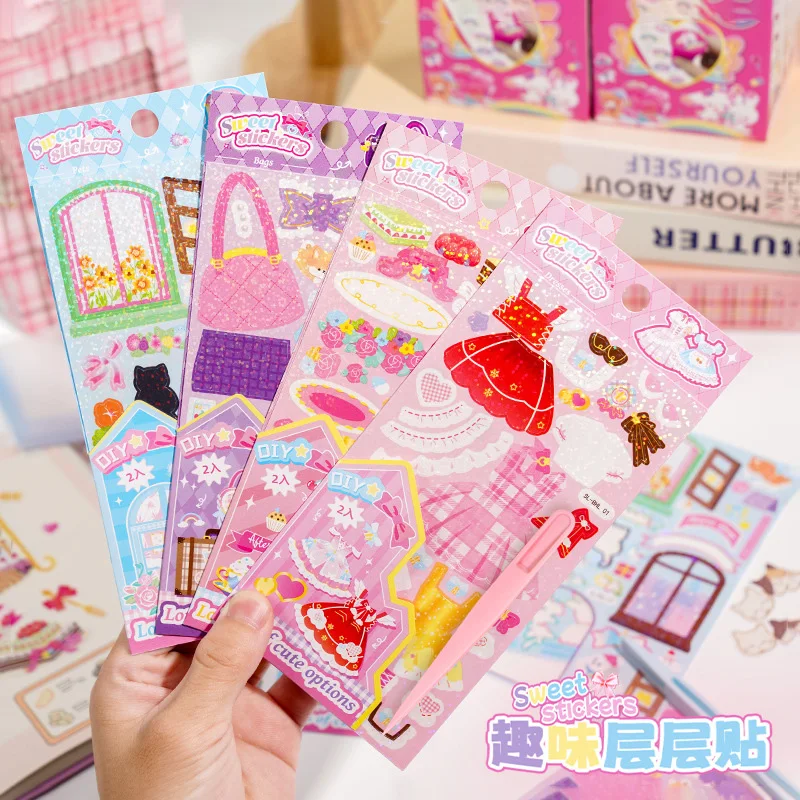 20pcs Set Kawaii Cartoon 3D DIY Cute Stickers Girls Decorative Sticker Birthday Gifts Creative Girl Christmas Holiday Gifts
20pcs Set Kawaii Cartoon 3D DIY Cute Stickers Girls Decorative Sticker Birthday Gifts Creative Girl Christmas Holiday Gifts