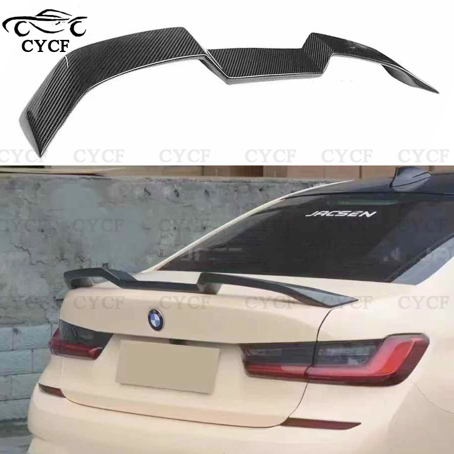 For BMW 3 Series G20 G28 325i 330i Carbon Fiber Tail fins Rear Spoiler Duckbill Car Wing Retrofit the rear wing body kit
For BMW 3 Series G20 G28 325i 330i Carbon Fiber Tail fins Rear Spoiler Duckbill Car Wing Retrofit the rear wing body kit
