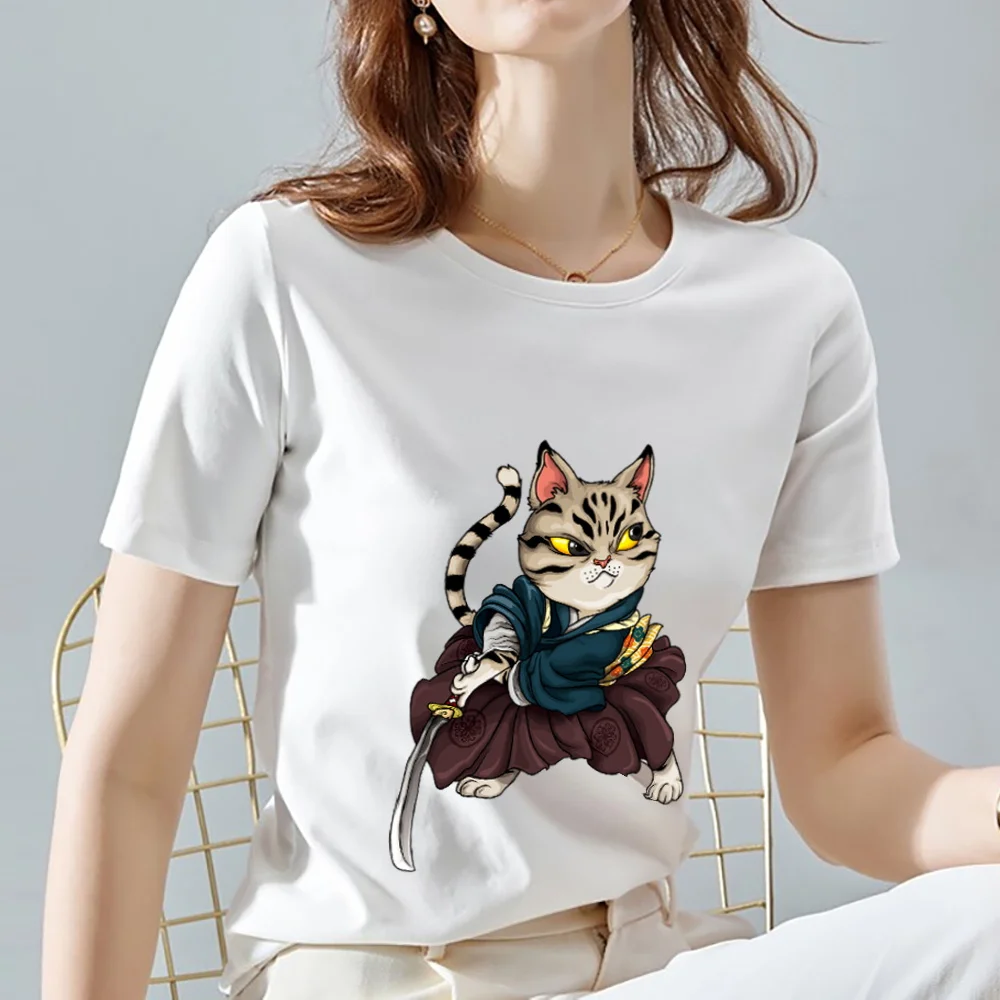2022 T Shirt Summer Harajuku Tops Women Style O-neck 2022 White Tee Streetwear Casual Tops Loose Short Sleeve Samurai Patter
2022 T Shirt Summer Harajuku Tops Women Style O-neck 2022 White Tee Streetwear Casual Tops Loose Short Sleeve Samurai Patter