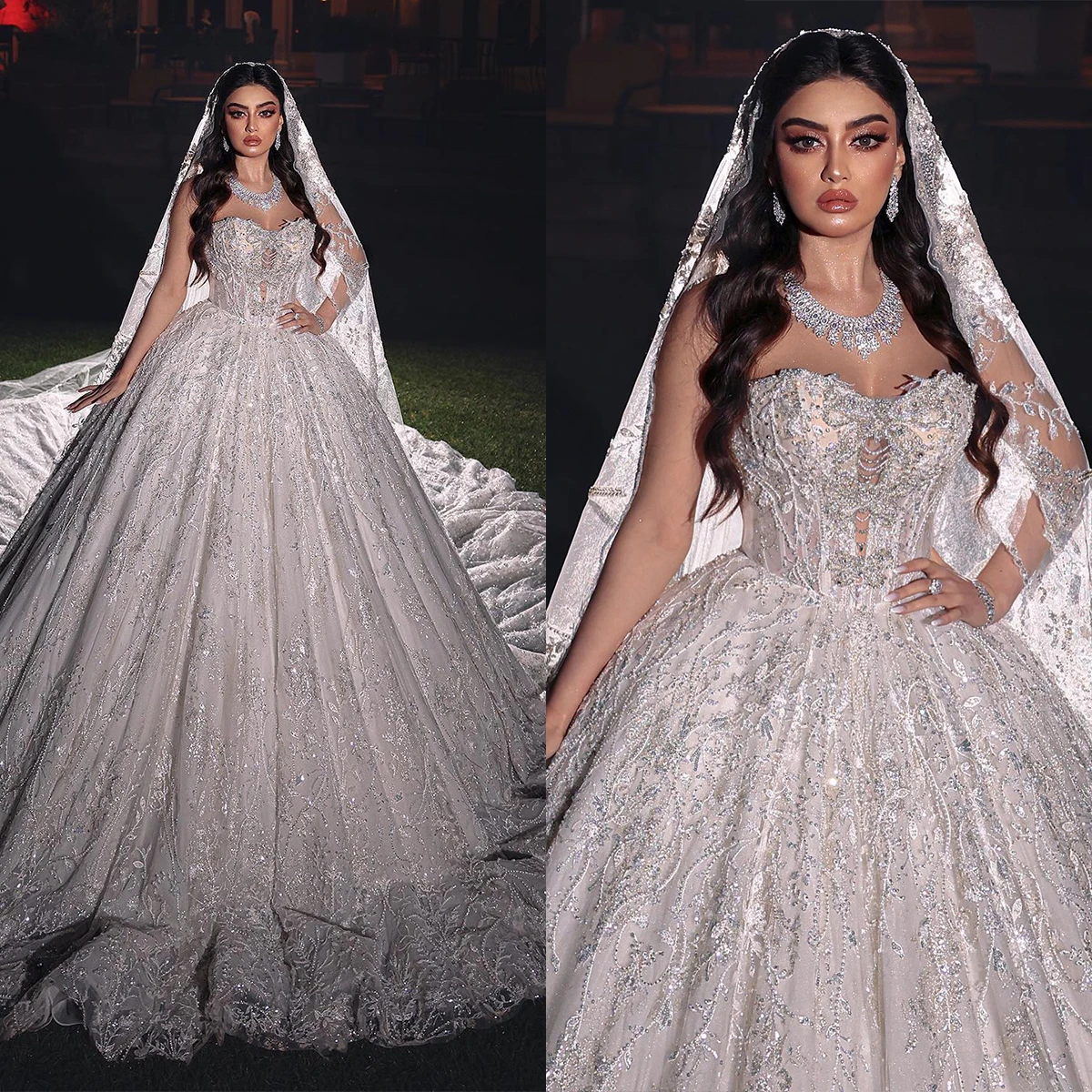 Gorgeous Wedding Dress For Women Sexy Vintage Rhinestone Sequins Strapless Bride Gowns Vestidos De Novia
Gorgeous Wedding Dress For Women Sexy Vintage Rhinestone Sequins Strapless Bride Gowns Vestidos De Novia