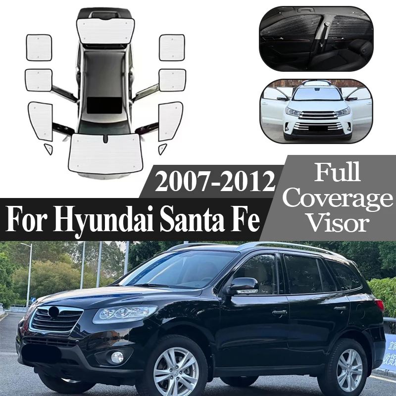 Автоматический солнцезащитный козырек для Hyundai Santa Fe CM 2007 2008 2009 ~ 2012, солнцезащитный козырек с защитой от УФ-лучей, автомобильное покрытие, солнцезащитный козырек, защитная доска 
Автоматический солнцезащитный козырек для Hyundai Santa Fe CM 2007 2008 2009 ~ 2012, солнцезащитный козырек с защитой от УФ-лучей, автомобильное покрытие, солнцезащитный козырек, защитная доска