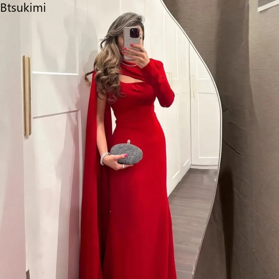 Сексуальное асимметричное вечернее платье с вырезами, новинка весенней коллекции, женское, с длинными рукавами и лентами, элегантное, приталенное, в пол, для торжественных мероприятий
Сексуальное асимметричное вечернее платье с вырезами, новинка весенней коллекции, женское, с длинными рукавами и лентами, элегантное, приталенное, в пол, для торжественных мероприятий